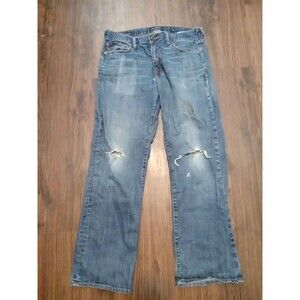 Lucky Brand Jeans Mens Size 32 Blue 361 Vintage Straight Stretch Denim 32x30